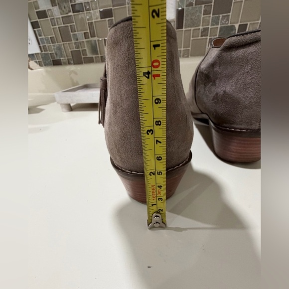 Vionic Taupe Suede Ankle Booties - Picture 8 of 11